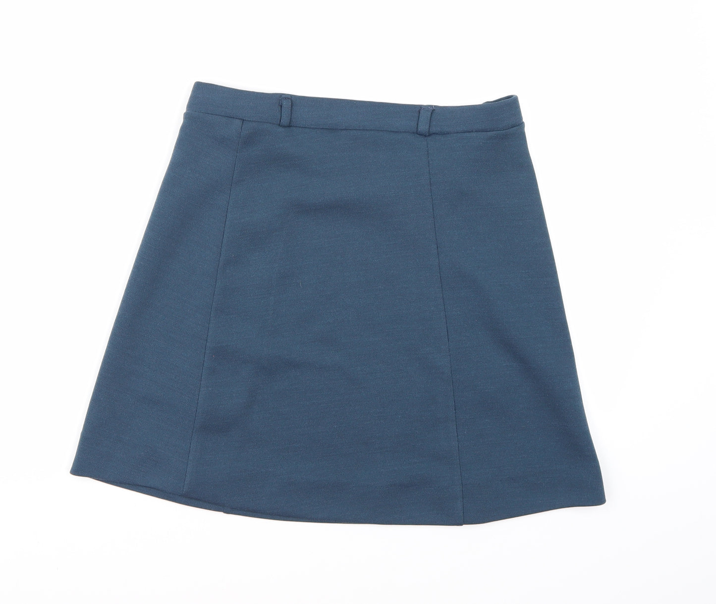 Preworn Womens Blue   A-Line Skirt