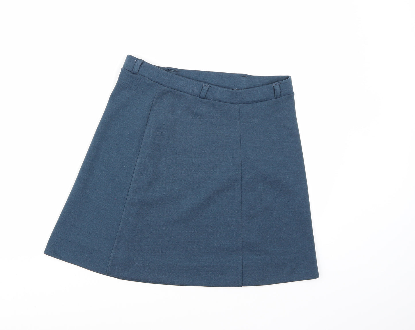 Preworn Womens Blue   A-Line Skirt