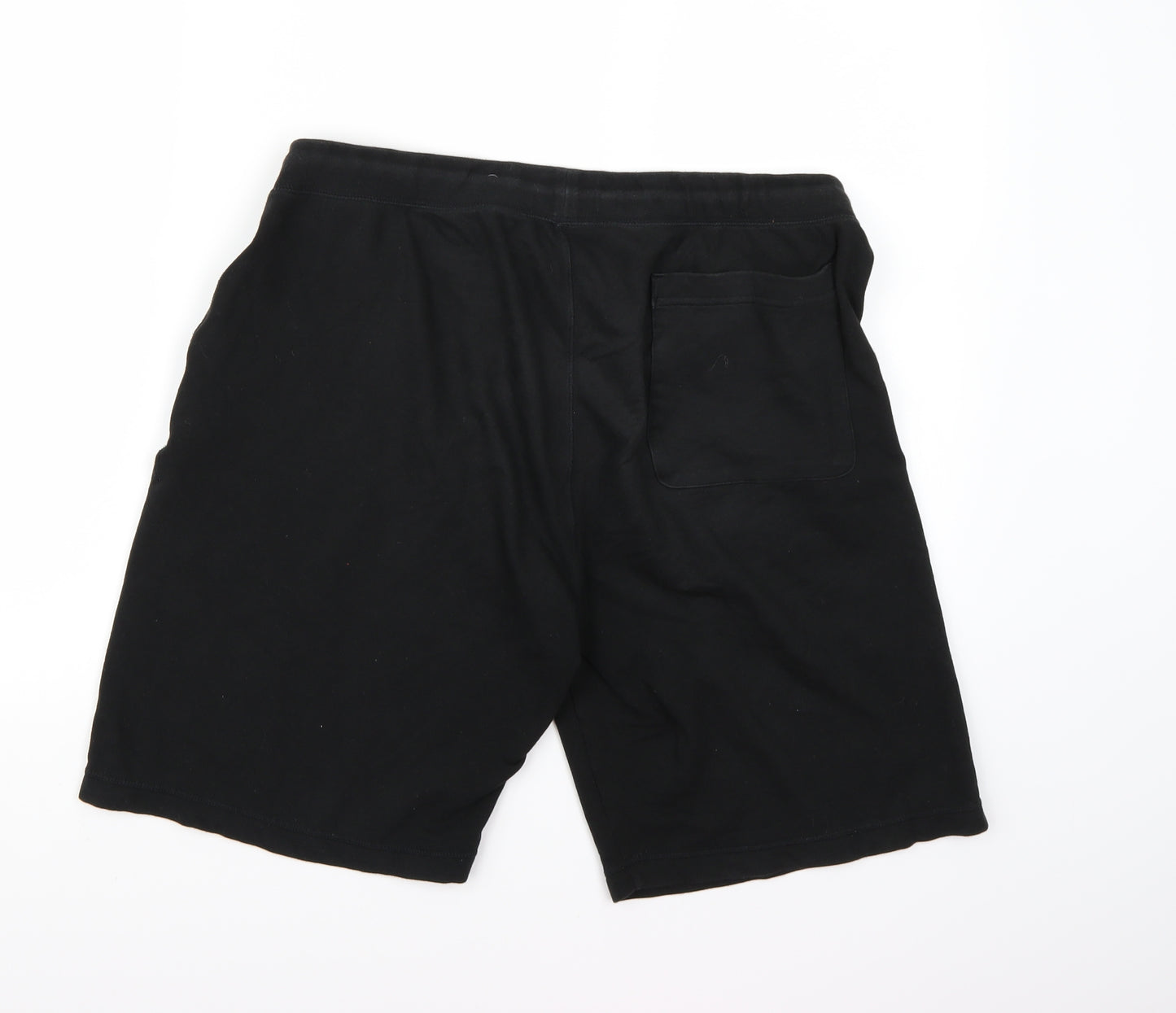 UNI QLO Mens Black   Sweat Shorts