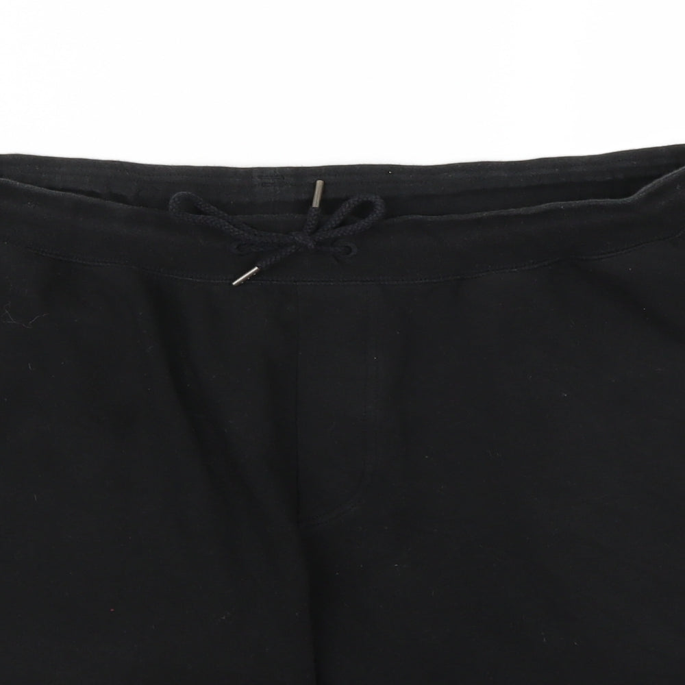 UNI QLO Mens Black   Sweat Shorts