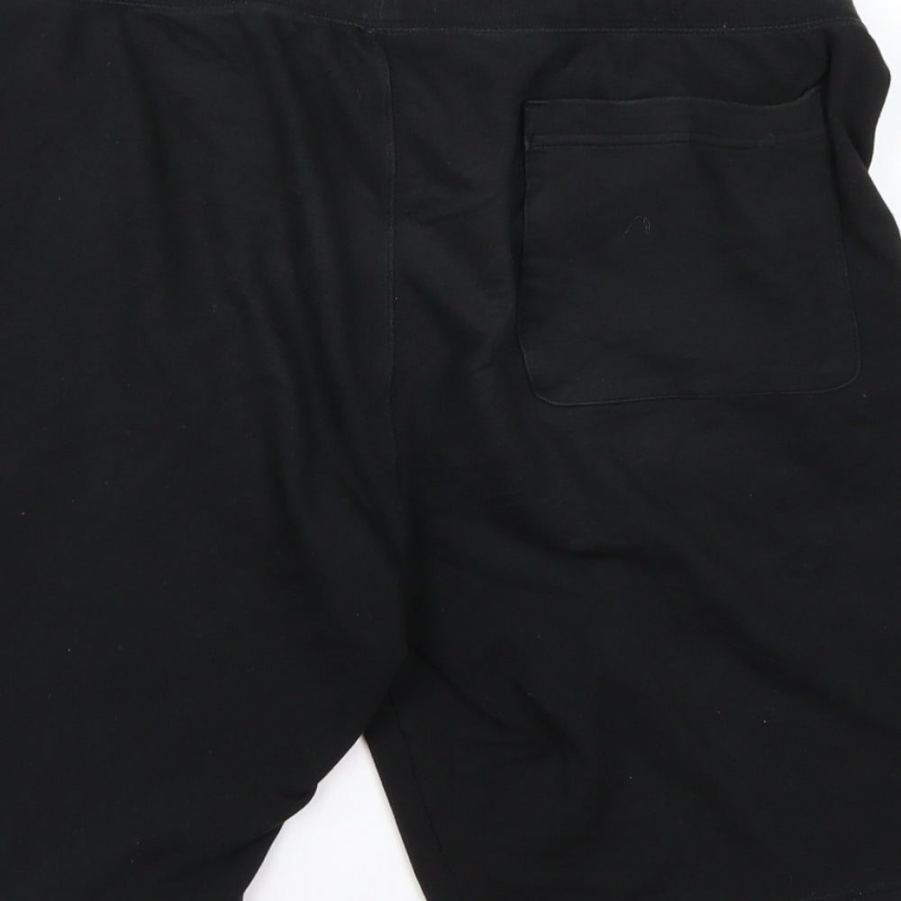 UNI QLO Mens Black   Sweat Shorts