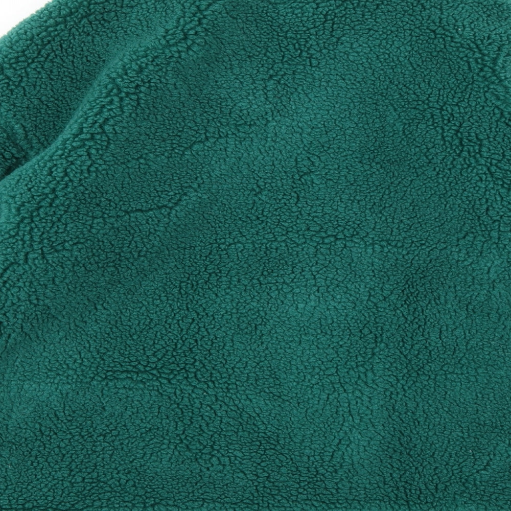 Missguided Womens Green  Fleece Jacket  Size 6