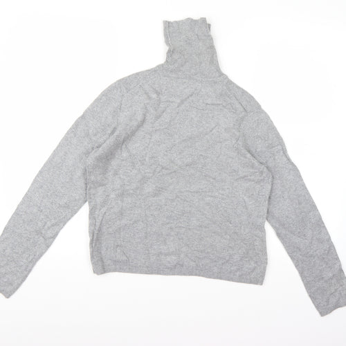 Marks and Spencer Womens Grey  Knit Pullover Jumper Size 14