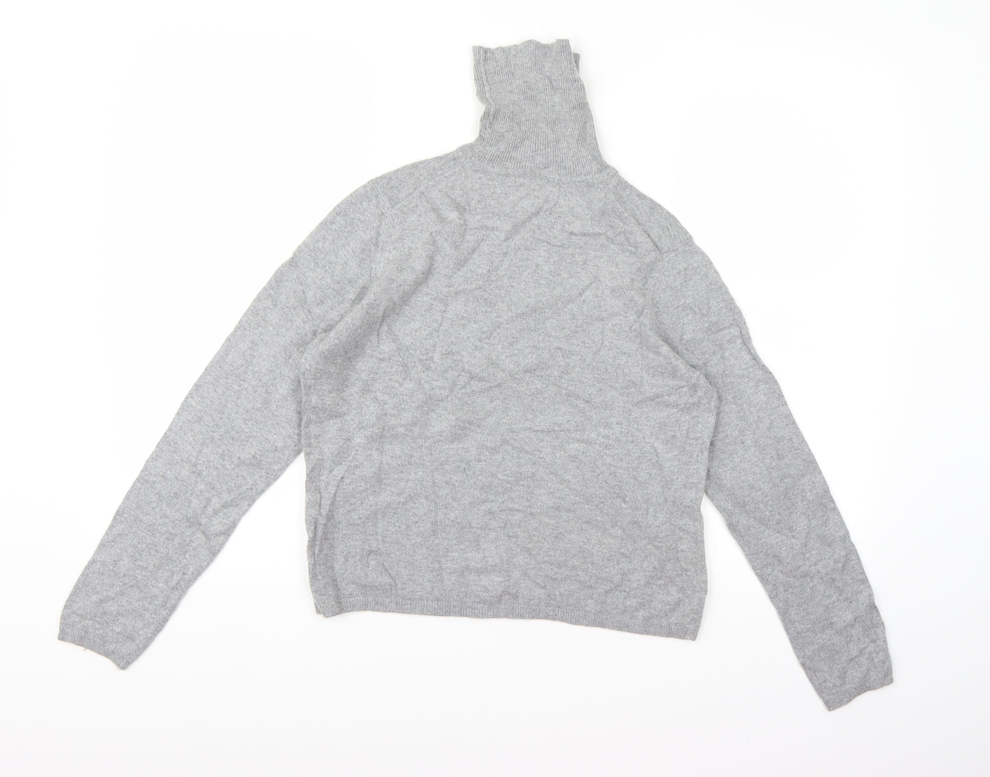 Marks and Spencer Womens Grey  Knit Pullover Jumper Size 14