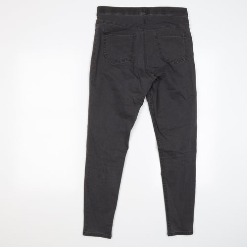 Marks and Spencer Womens Grey  Denim Jegging Leggings Size 10 L26 in