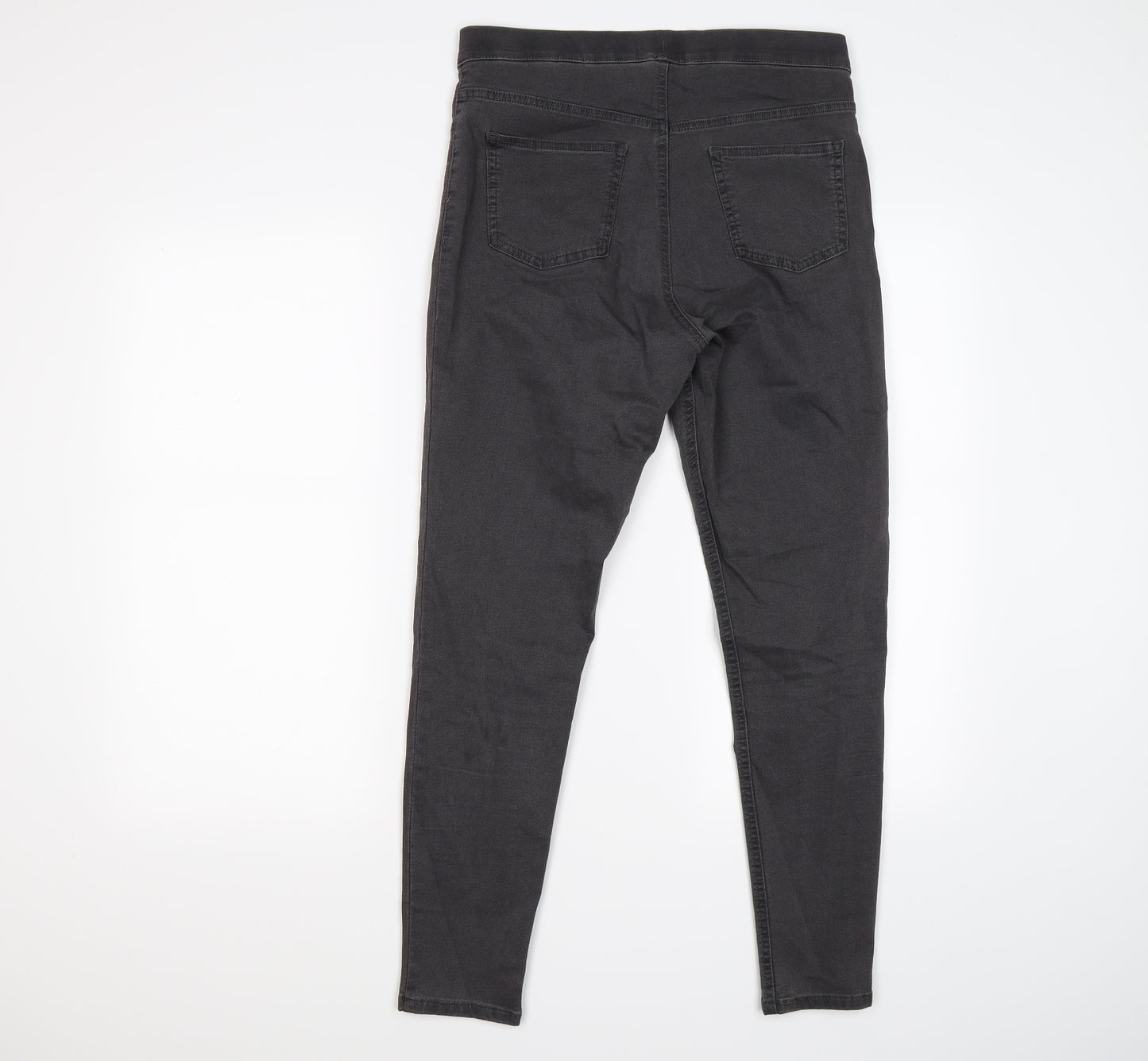 Marks and Spencer Womens Grey  Denim Jegging Leggings Size 10 L26 in