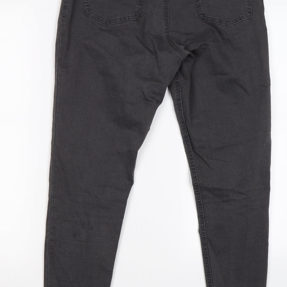 Marks and Spencer Womens Grey  Denim Jegging Leggings Size 10 L26 in