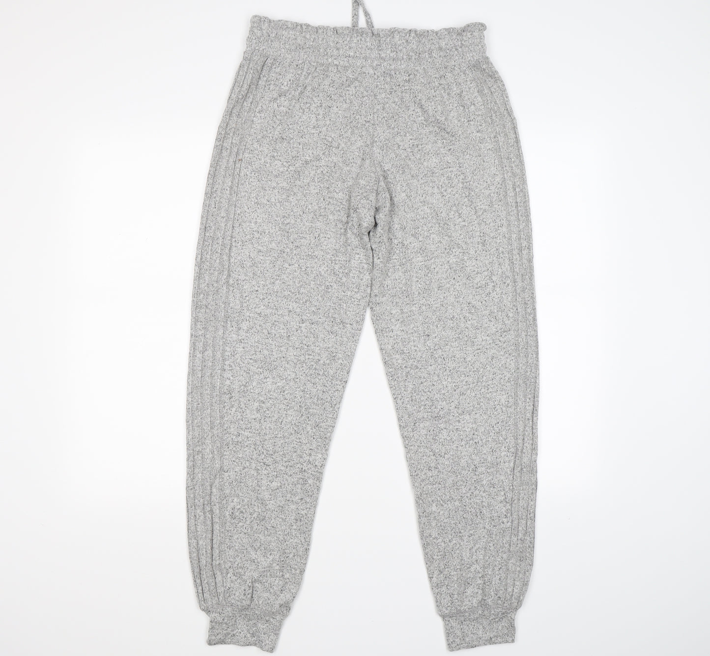 Marks and Spencer Womens Grey   Jogger Trousers Size 10 L26 in - casual lounge wear