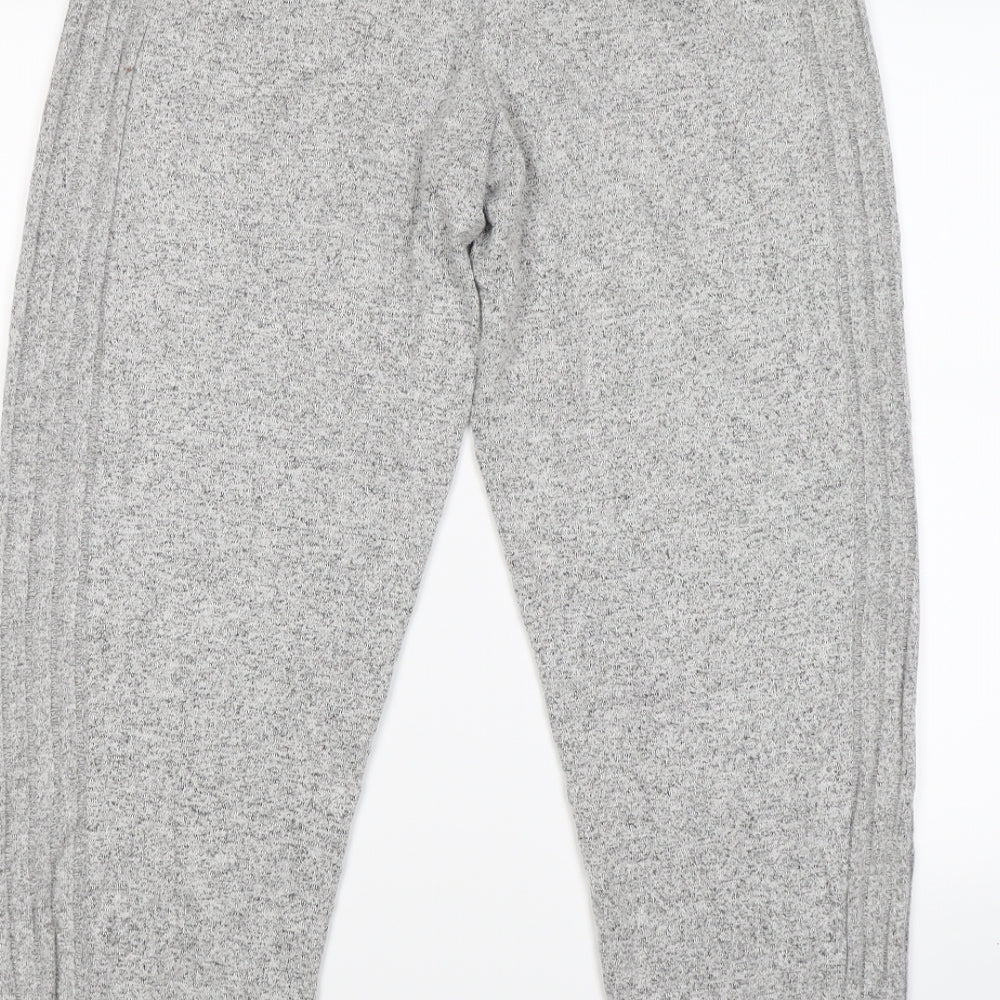 Marks and Spencer Womens Grey   Jogger Trousers Size 10 L26 in - casual lounge wear