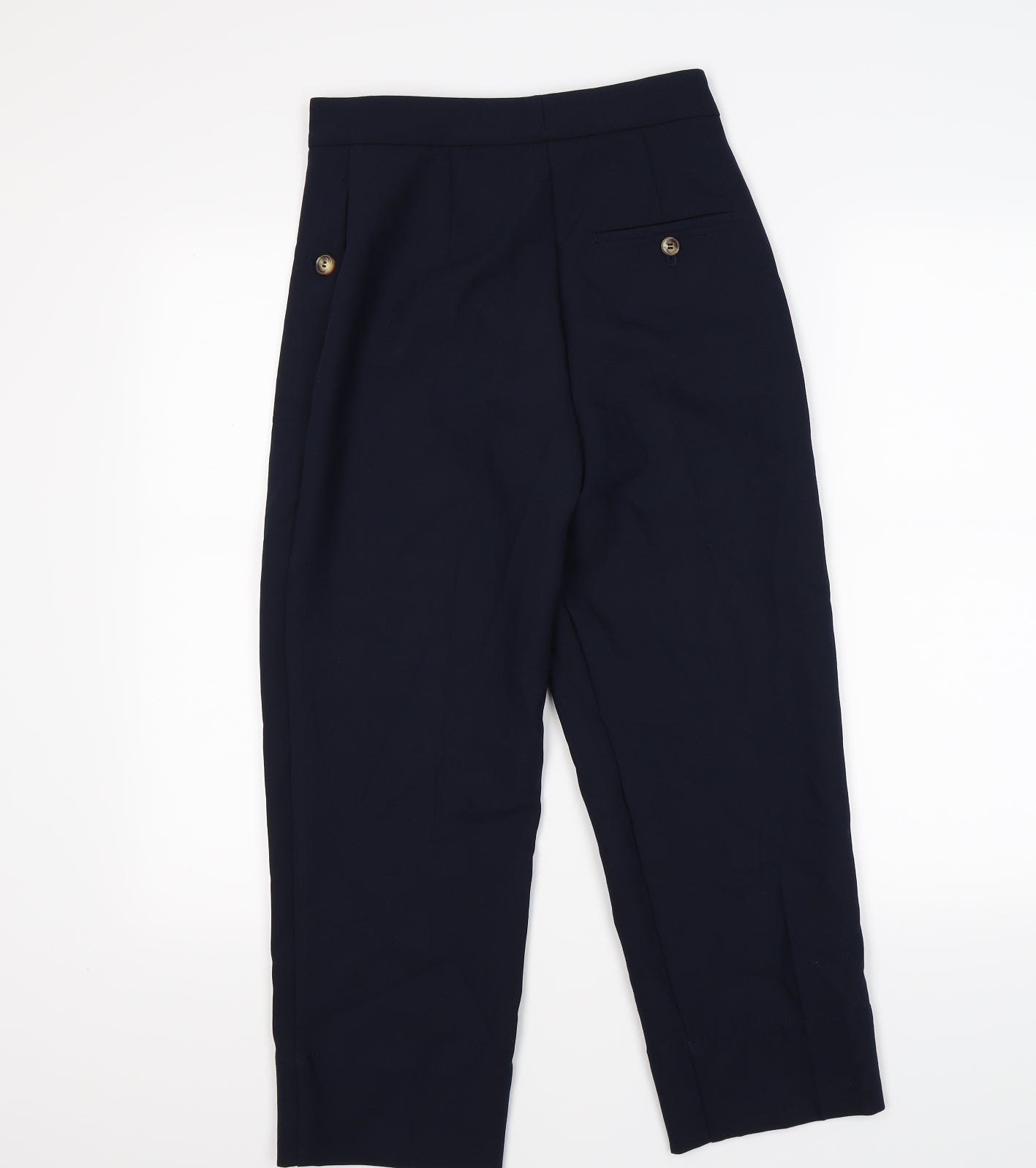 Marks and Spencer Womens Blue   Trousers  Size 6 L24 in