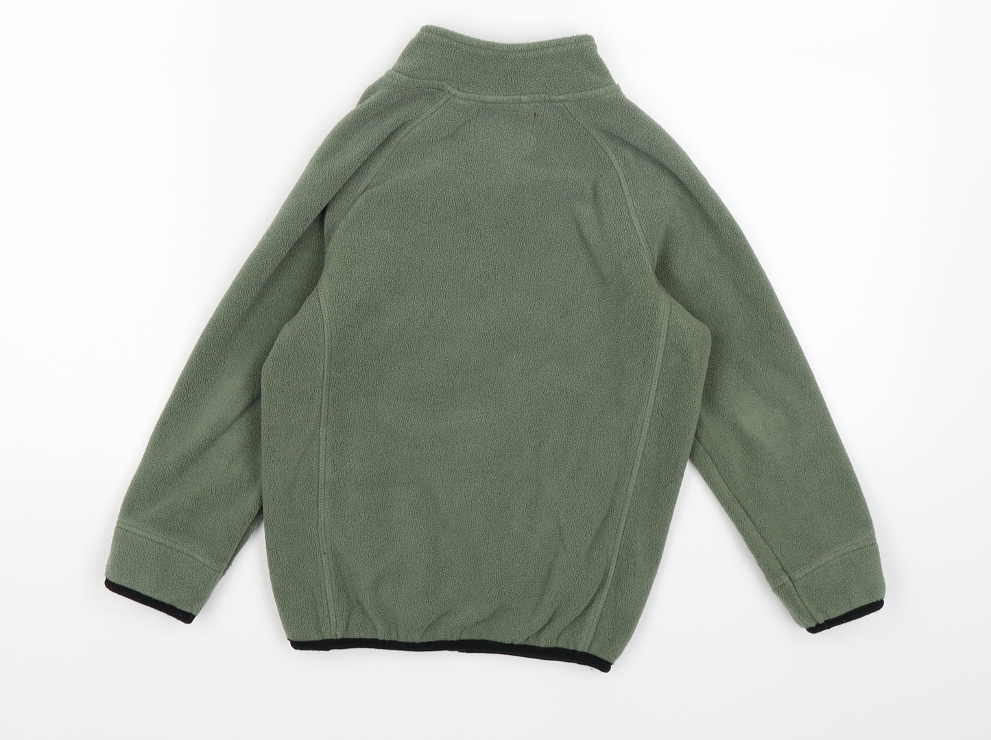 TU Boys Green  Fleece Pullover Jumper Size 6 Years