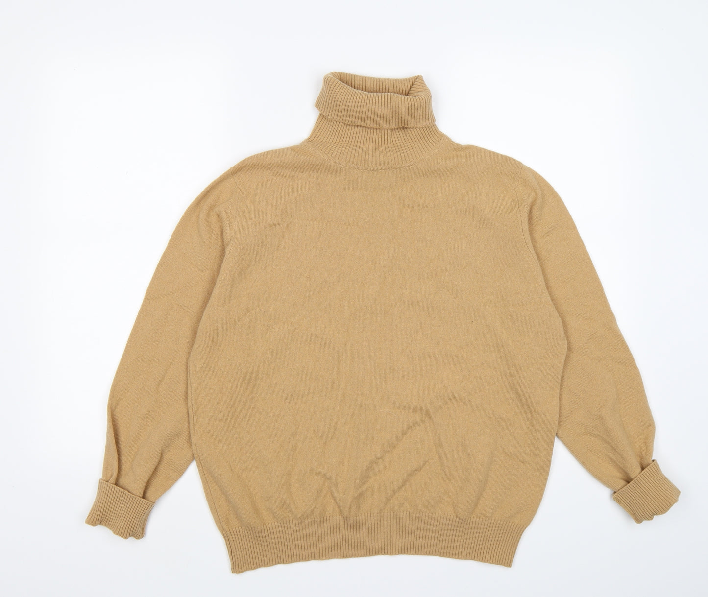 Preworn Womens Beige  Knit Pullover Jumper Size L