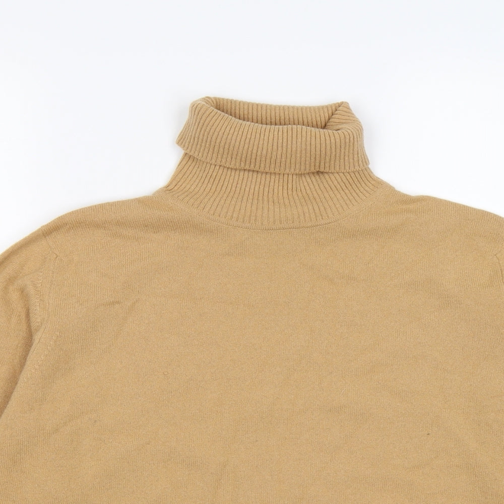 Preworn Womens Beige  Knit Pullover Jumper Size L