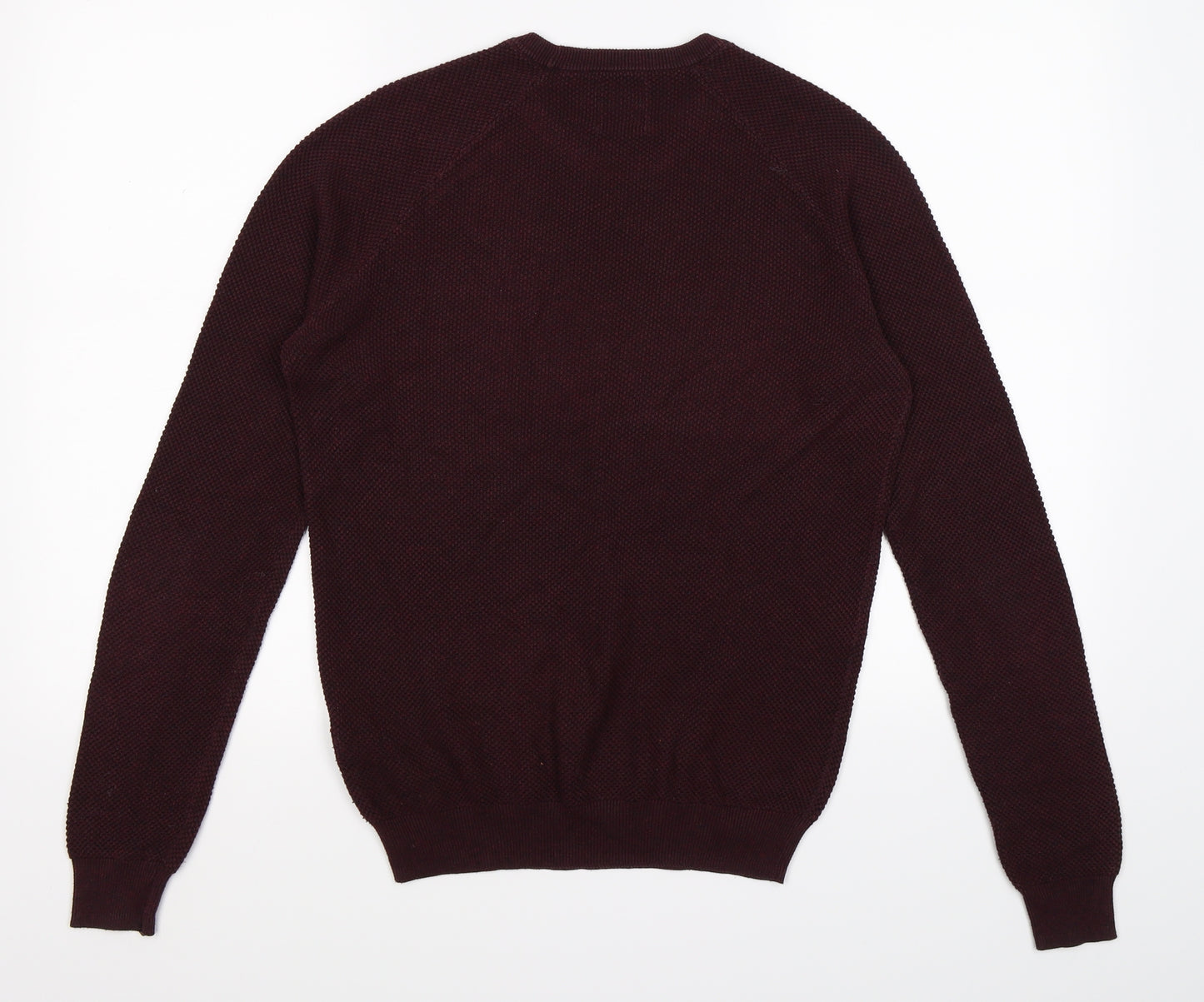 Burton Mens Red  Knit Pullover Jumper Size S