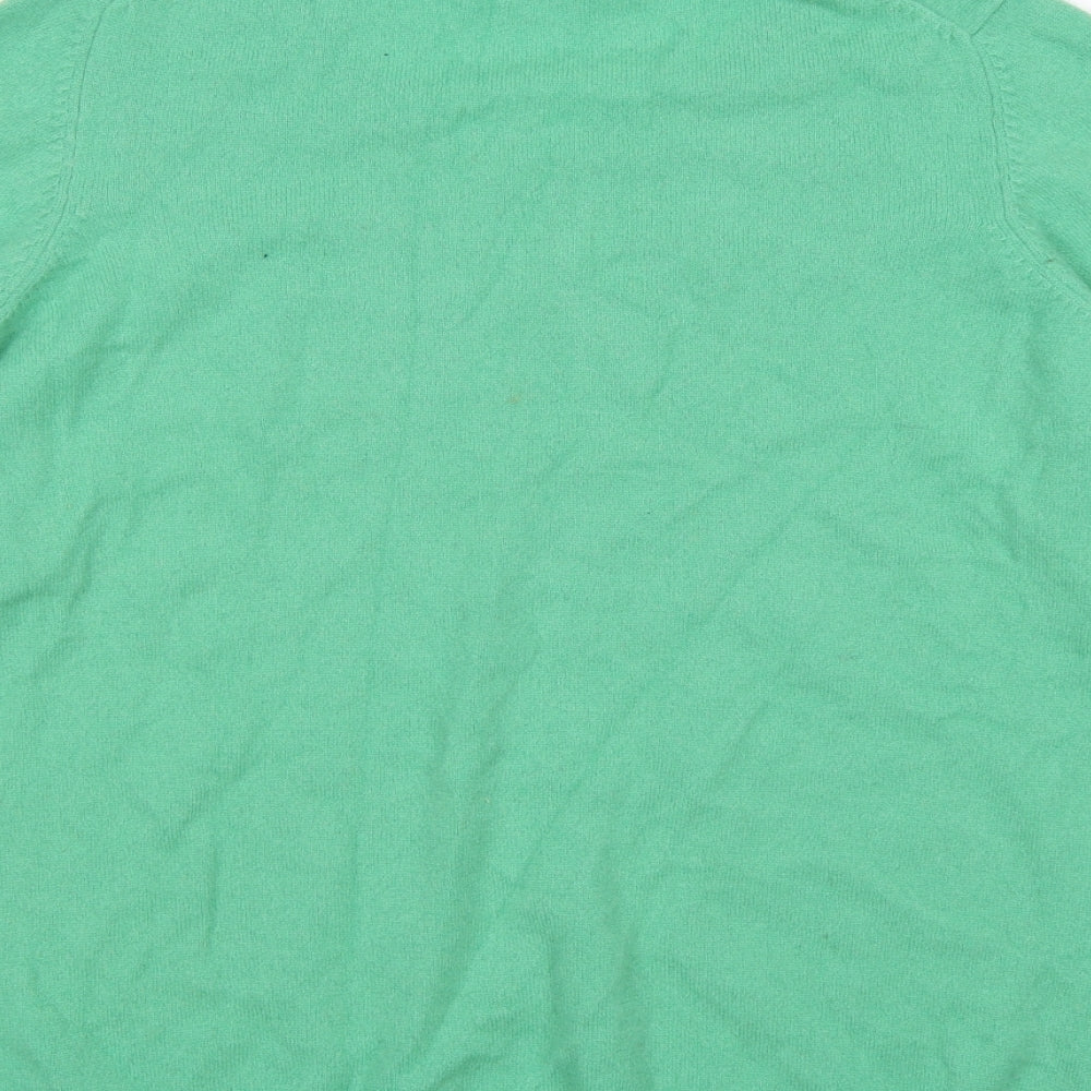 Marks and Spencer Womens Green  Knit Pullover Jumper Size 22  - SUPER SOFT