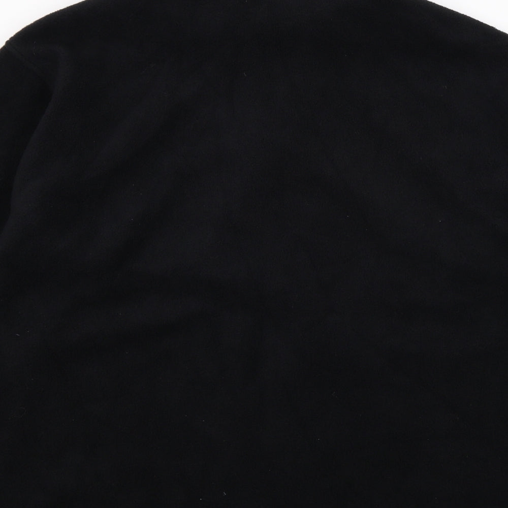 Marks and Spencer Mens Black  Fleece Jacket  Size XL