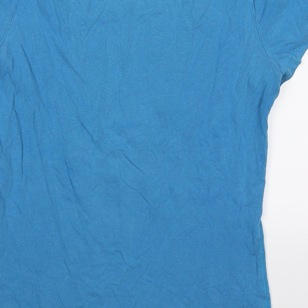 Abercrombie & Fitch Womens Blue   Basic T-Shirt Size L