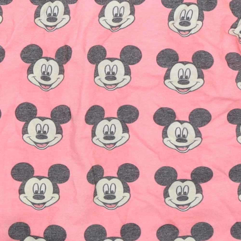 mickey mouse Girls Pink   Cropped Tank Size 7-8 Years  - mickey mouse