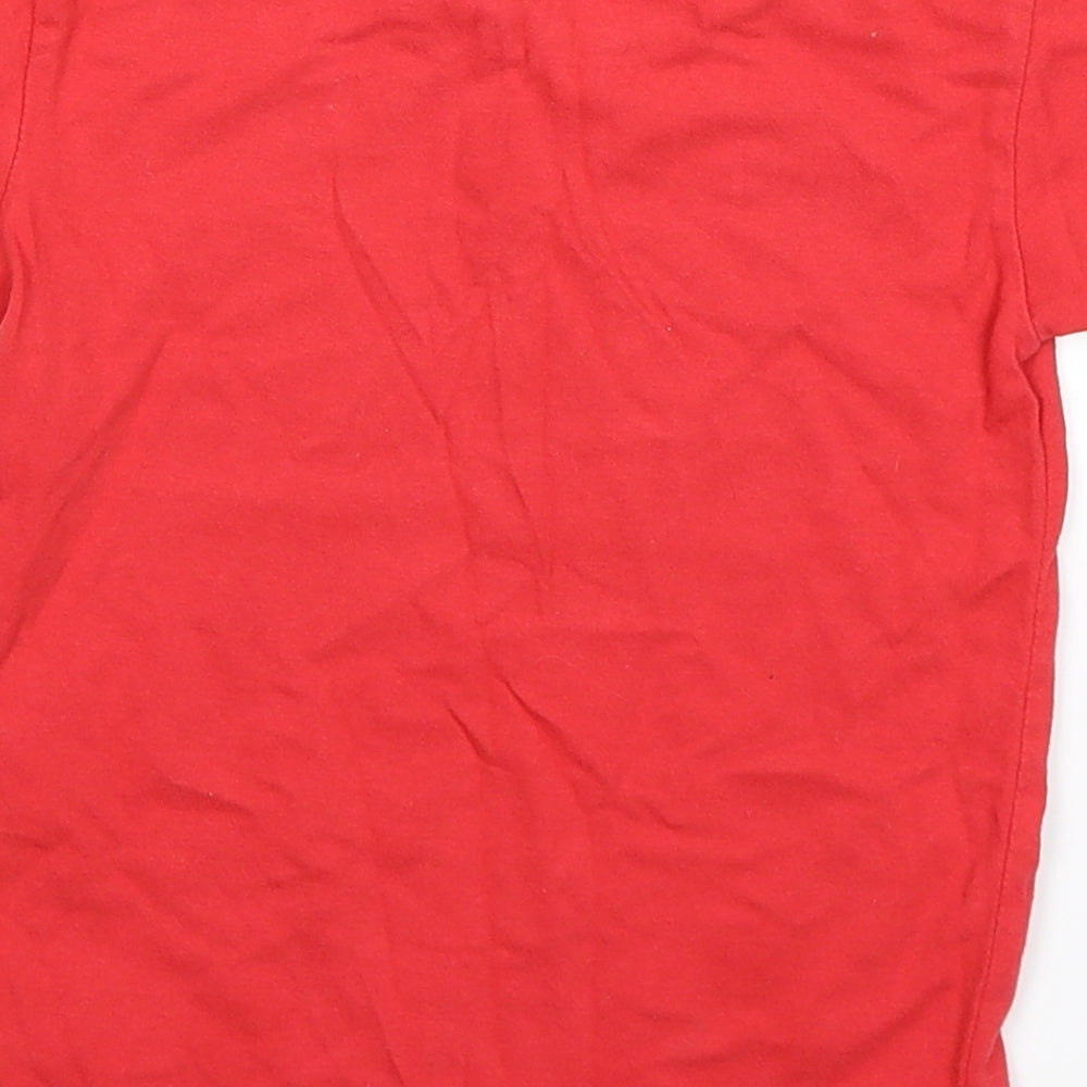 Hhead Jns Boys Red   Basic T-Shirt Size 3-4 Years  - weekend popcorn