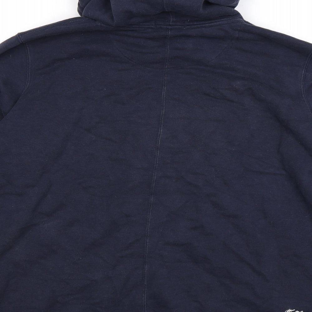 Fat Face Womens Blue  Jersey Pullover Hoodie Size 16