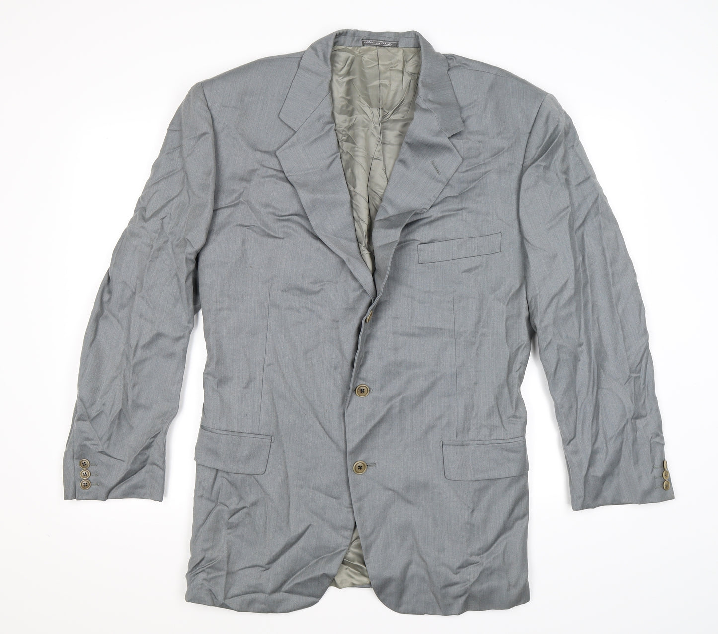 Corneliani Mens Grey   Jacket Suit Jacket Size 40