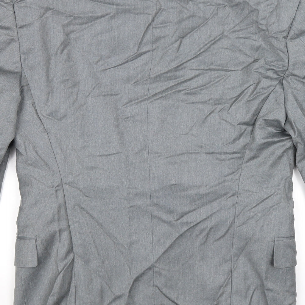 Corneliani Mens Grey   Jacket Suit Jacket Size 40