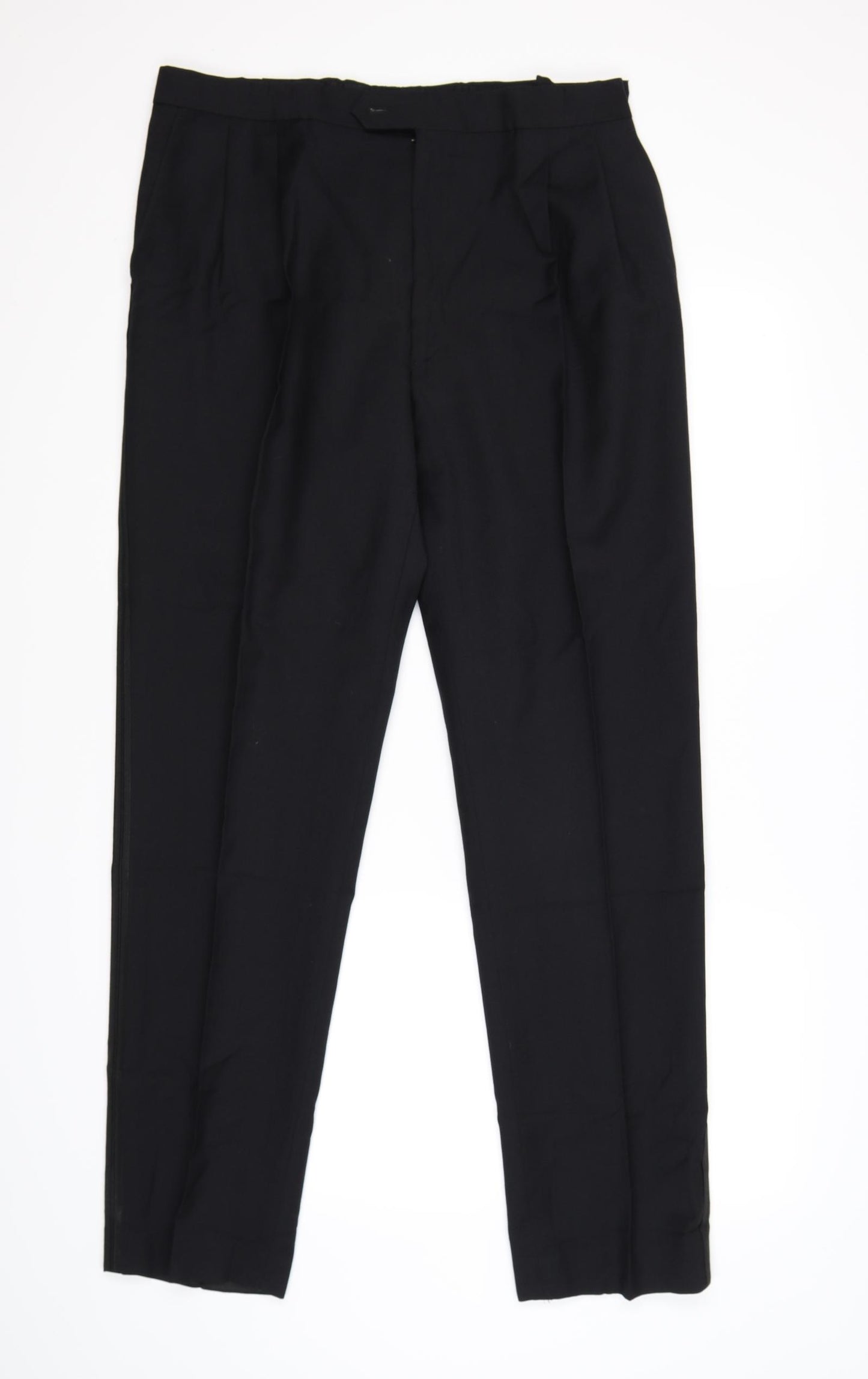david moss Mens Black   2 Piece Suit Size 46 L30 in