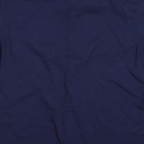 gero Mens Blue    Button-Up Size L
