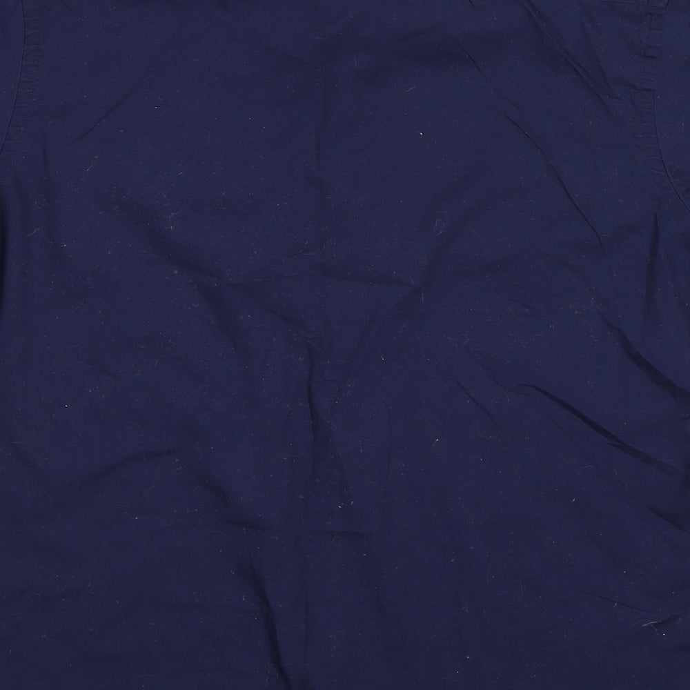gero Mens Blue    Button-Up Size L