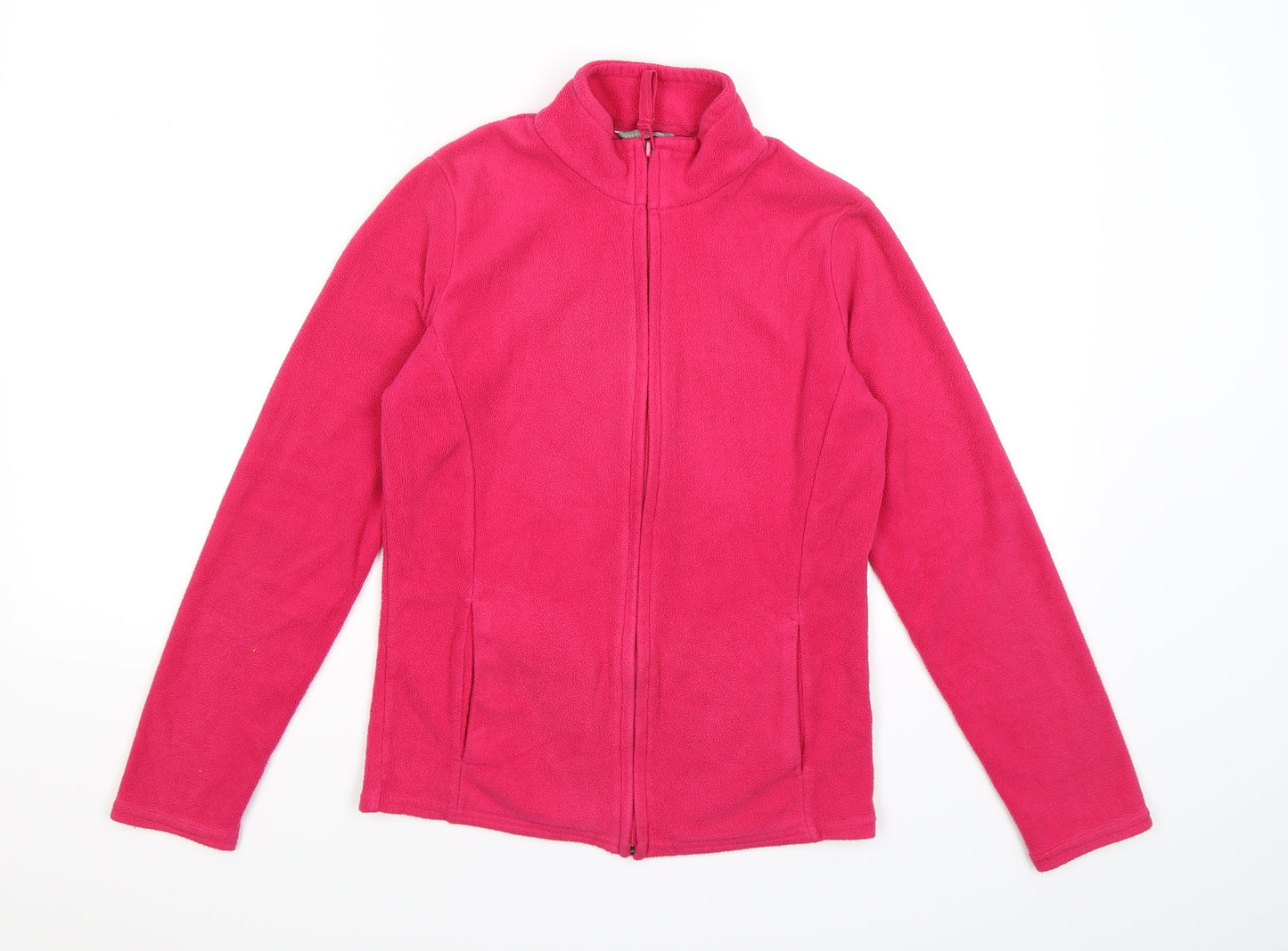 Marks and Spencer Womens Pink  Fleece Jacket  Size 8
