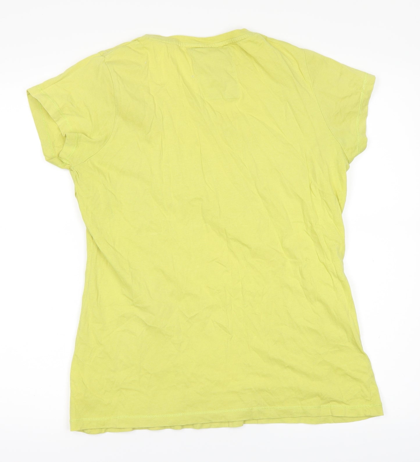 TU Womens Yellow   Basic T-Shirt Size 14