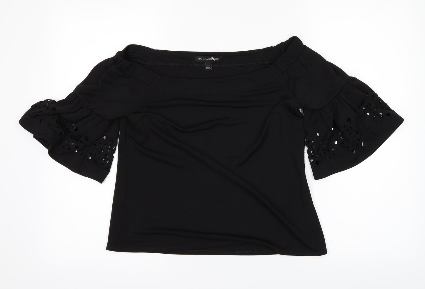 Banana Republic Womens Black   Basic T-Shirt Size XS