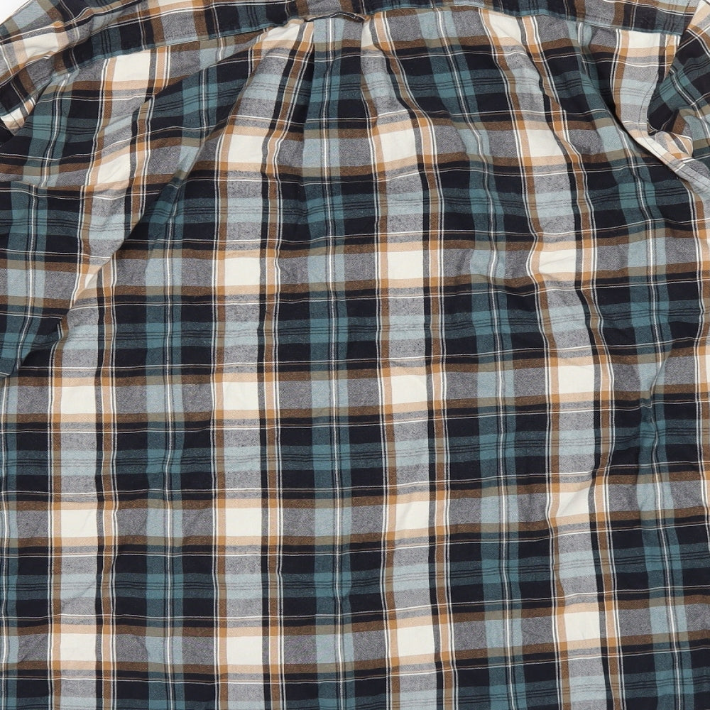 Marks and Spencer Mens Blue    Dress Shirt Size XL