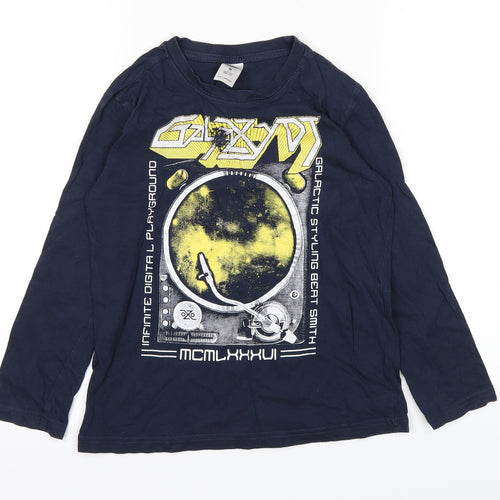 Urban Supply Boys Blue   Basic T-Shirt Size 8 Years