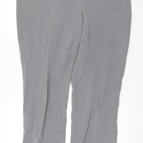 Marks and Spencer Womens Grey   Trousers  Size 16 L29 in