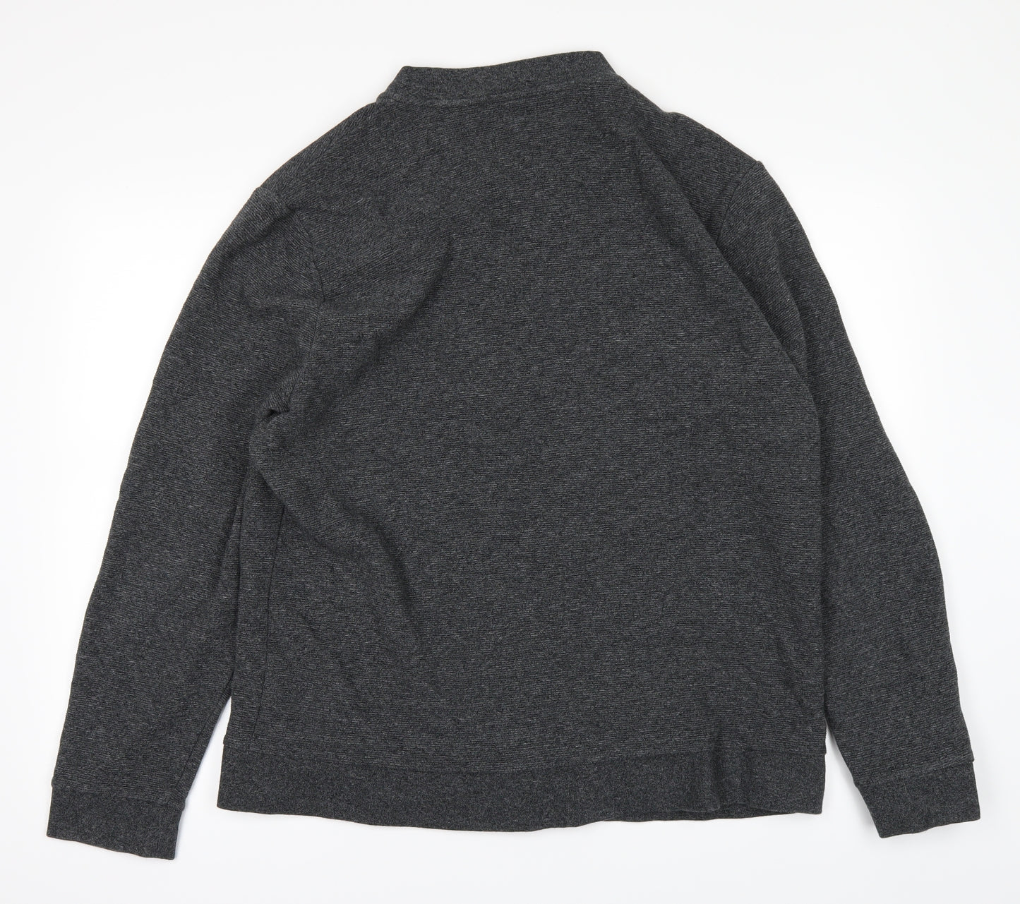 H&M Mens Grey   Full Zip Jumper Size XL