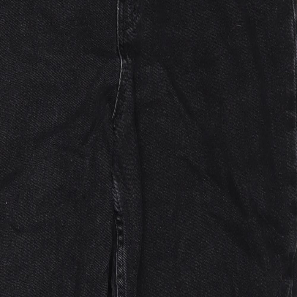 Primark Womens Black   Straight Jeans Size 14 L27 in