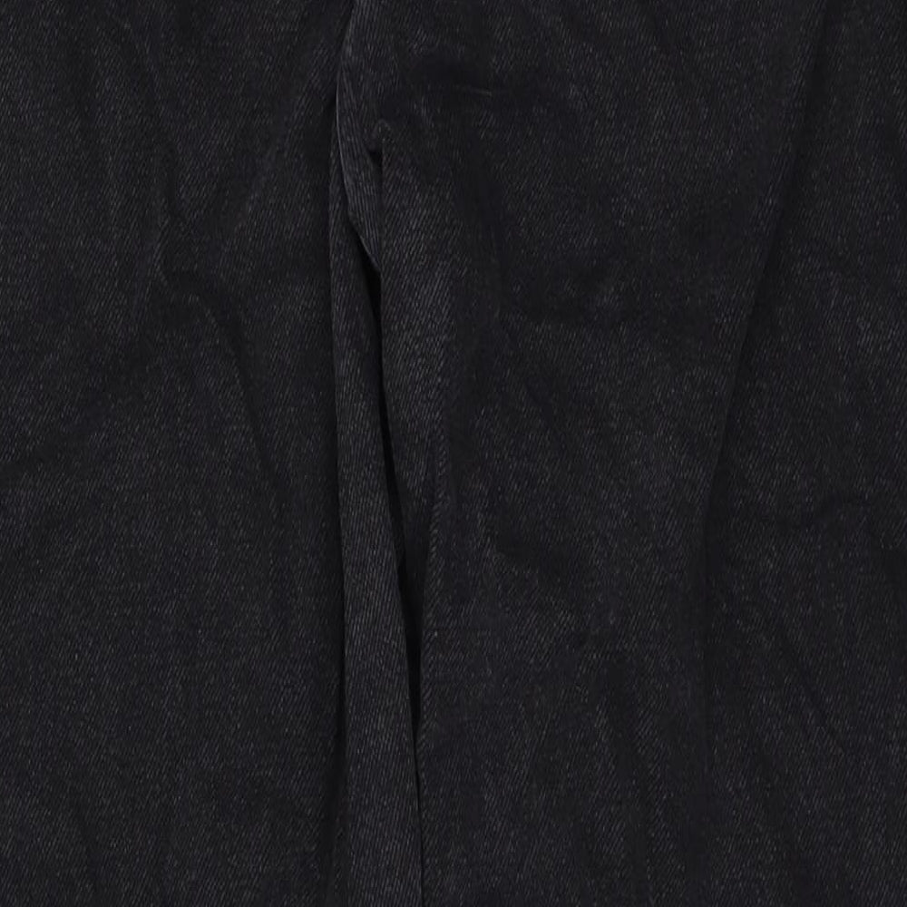 Primark Womens Black   Straight Jeans Size 14 L27 in