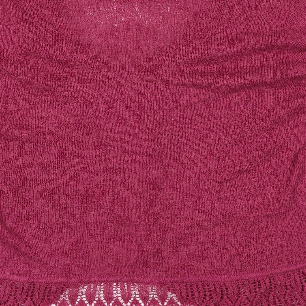 alex &CO Womens Pink   Cardigan Jumper Size 18