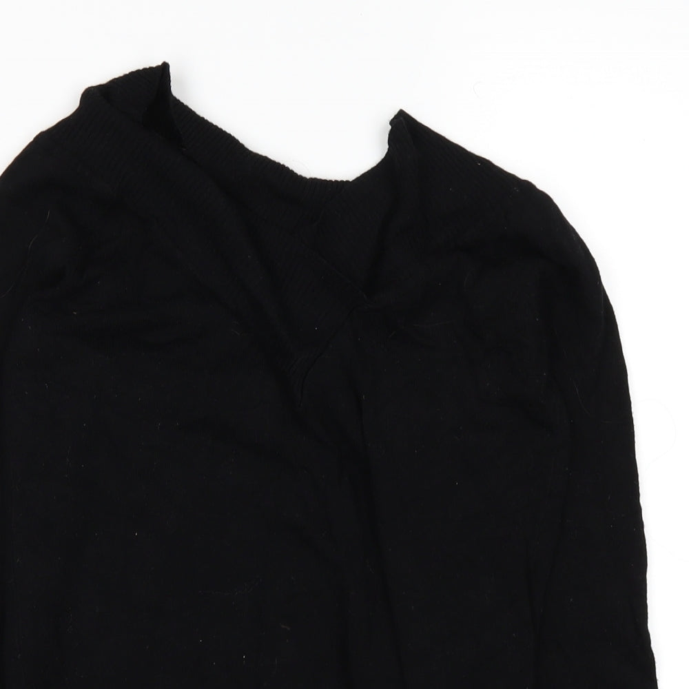 F&F Womens Black   Basic T-Shirt Size 8
