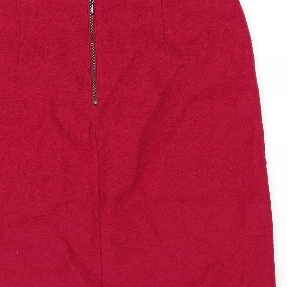 Marks and Spencer Womens Red   Mini Skirt Size 14