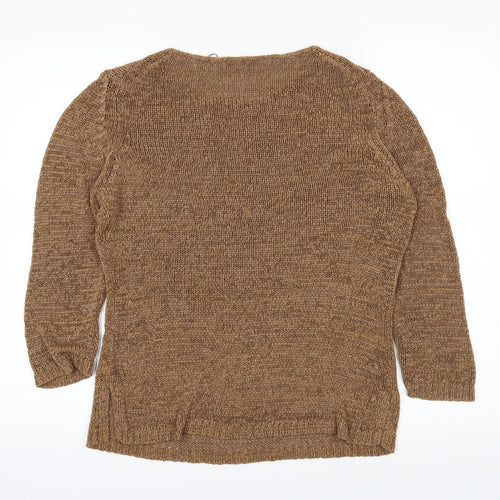 Marks and Spencer Womens Brown   Pullover Jumper Size 12