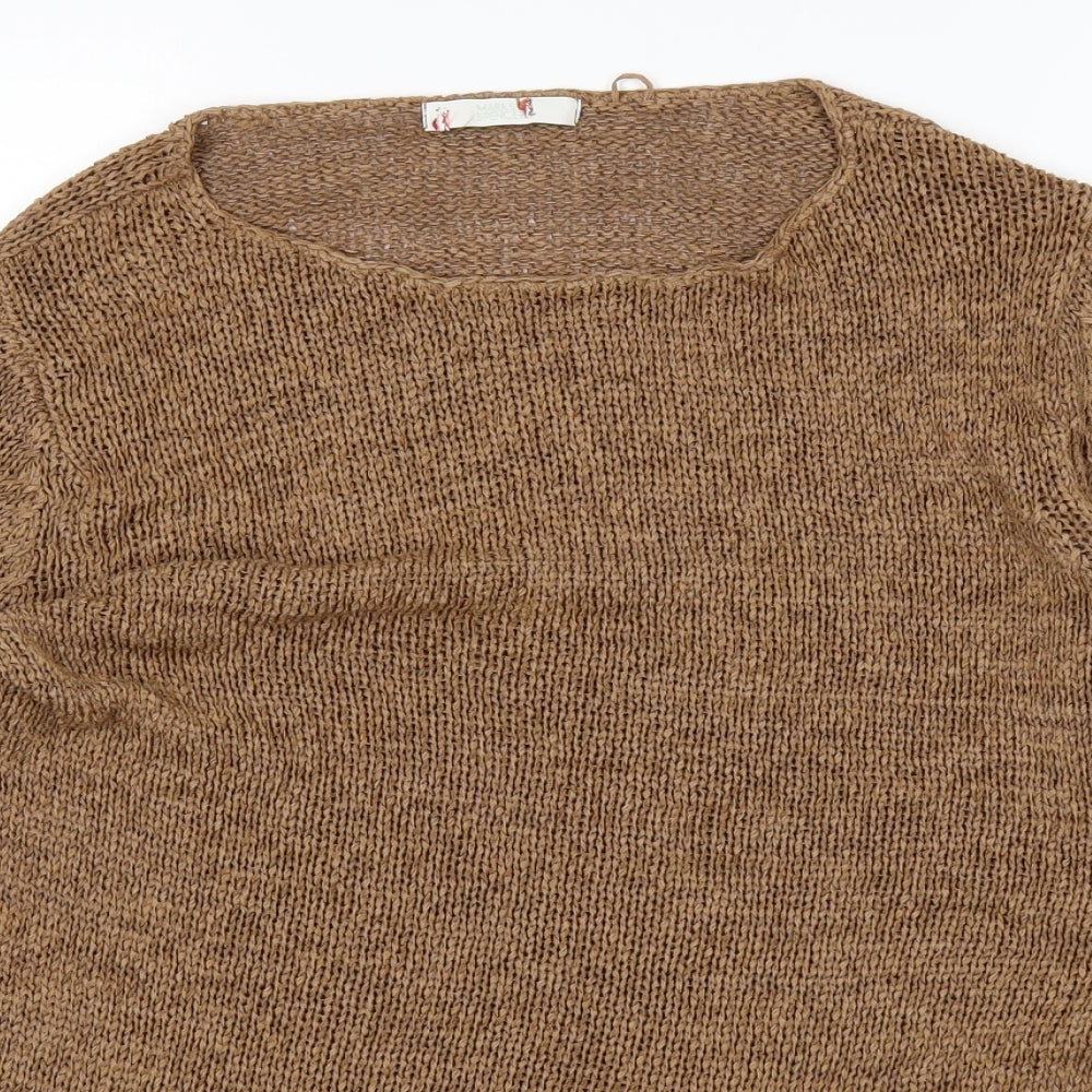 Marks and Spencer Womens Brown   Pullover Jumper Size 12