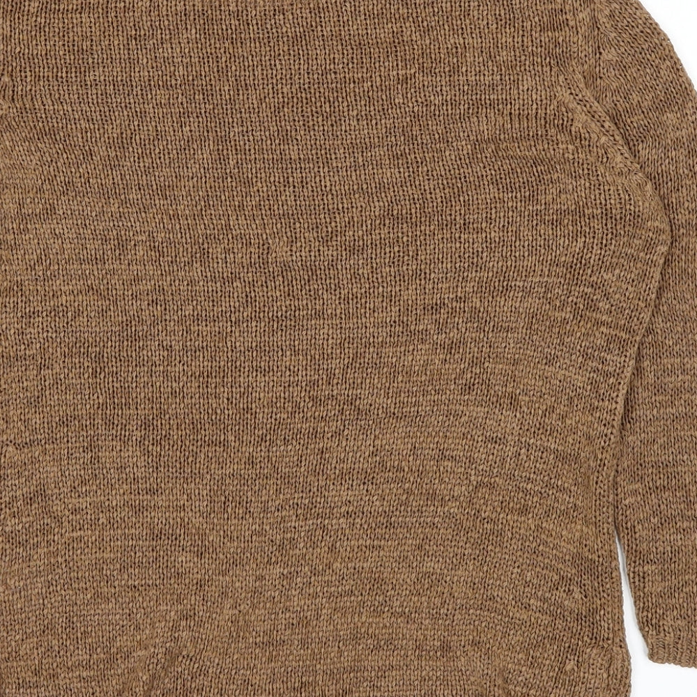Marks and Spencer Womens Brown   Pullover Jumper Size 12