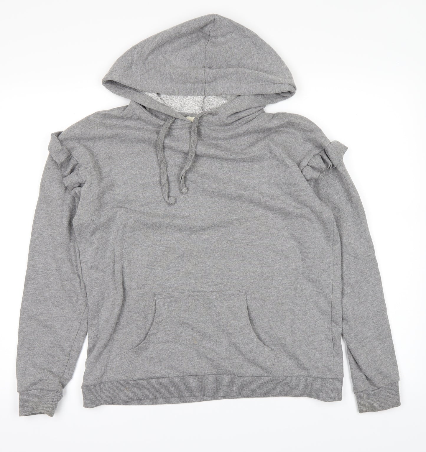 Papaya Womens Grey   Pullover Hoodie Size 10