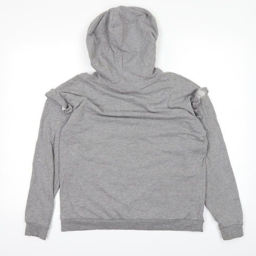 Papaya Womens Grey   Pullover Hoodie Size 10