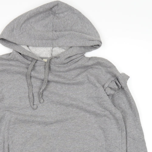 Papaya Womens Grey   Pullover Hoodie Size 10