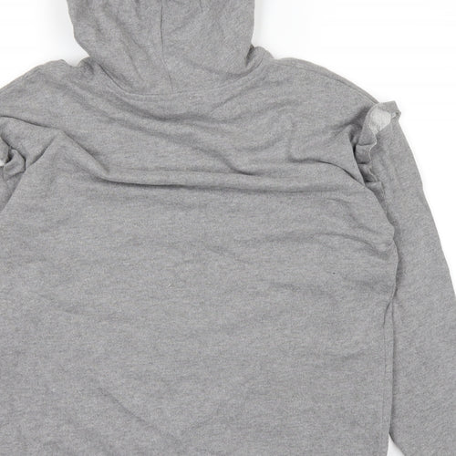 Papaya Womens Grey   Pullover Hoodie Size 10