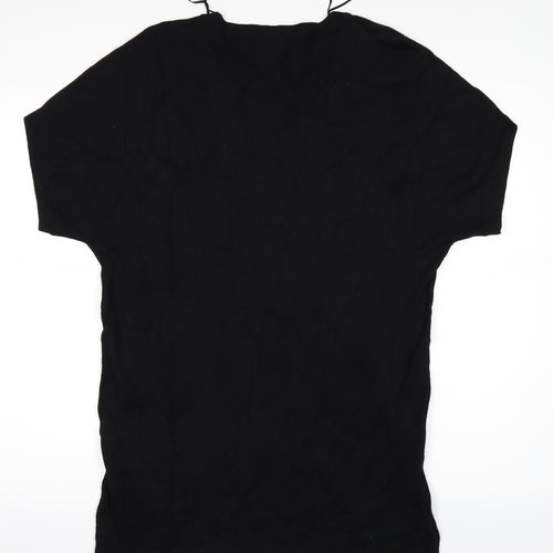 Tezenis Womens Black Polka Dot  Basic T-Shirt Size M