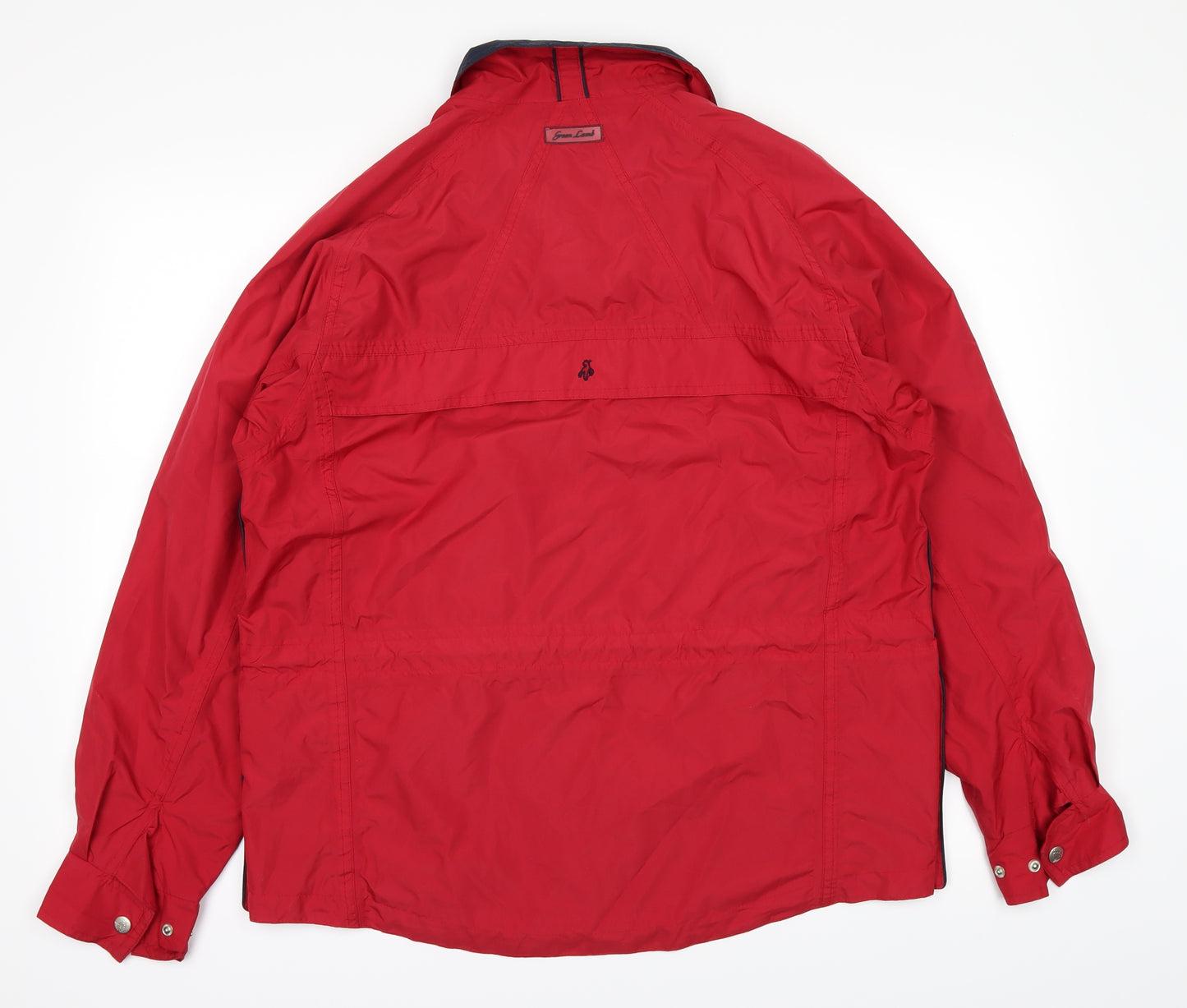 Green Lamb Womens Red   Rain Coat Coat Size M